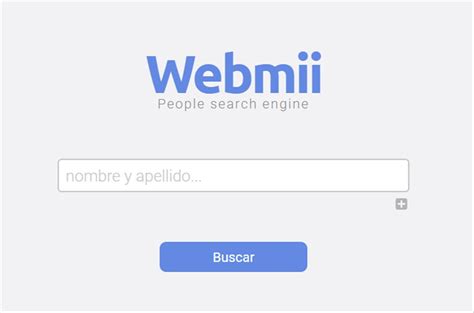 webmii buscador de personas|WebMii: busca información sobre personas en Internet